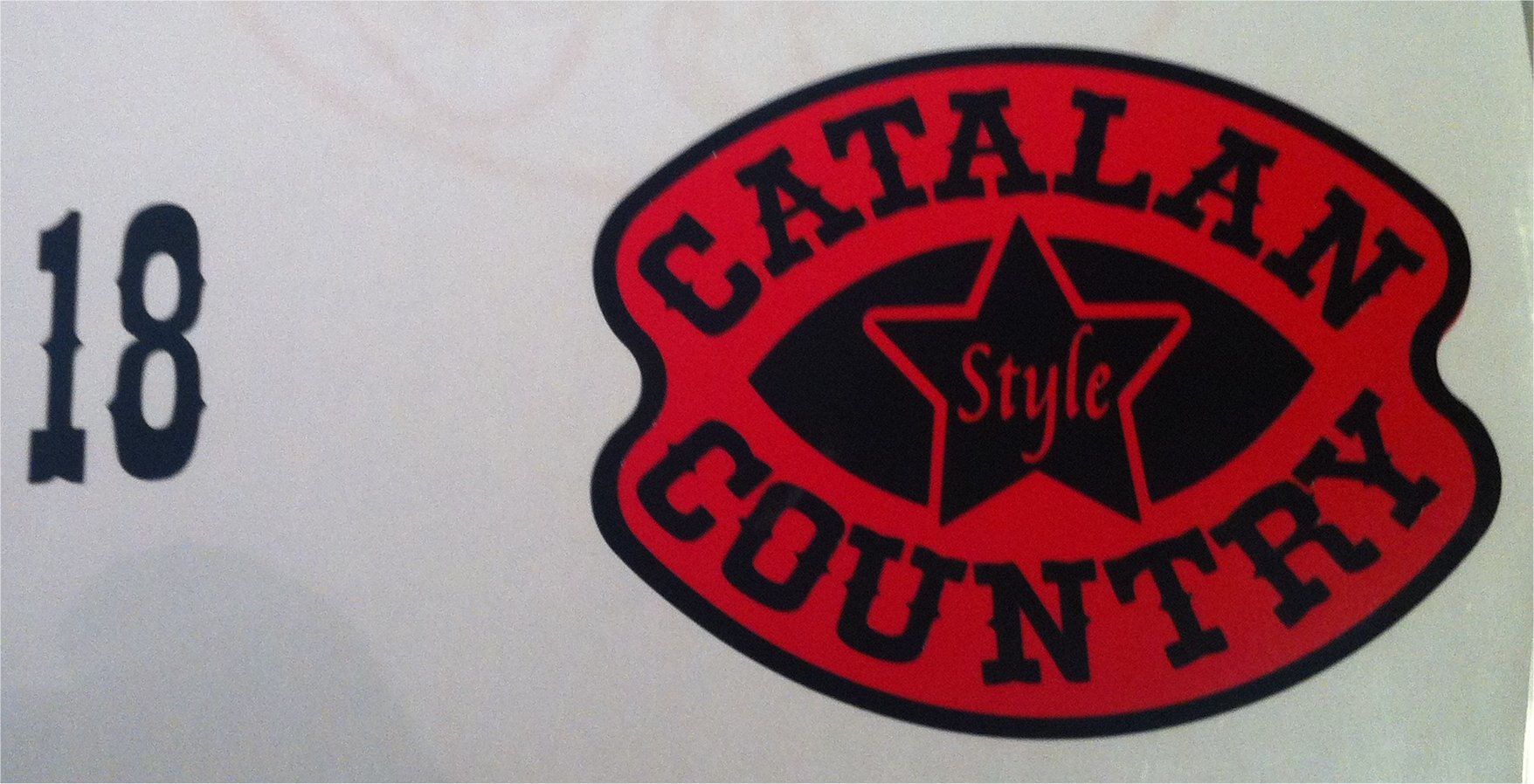 logo Style Catalan 2 couleurs 11x9cm